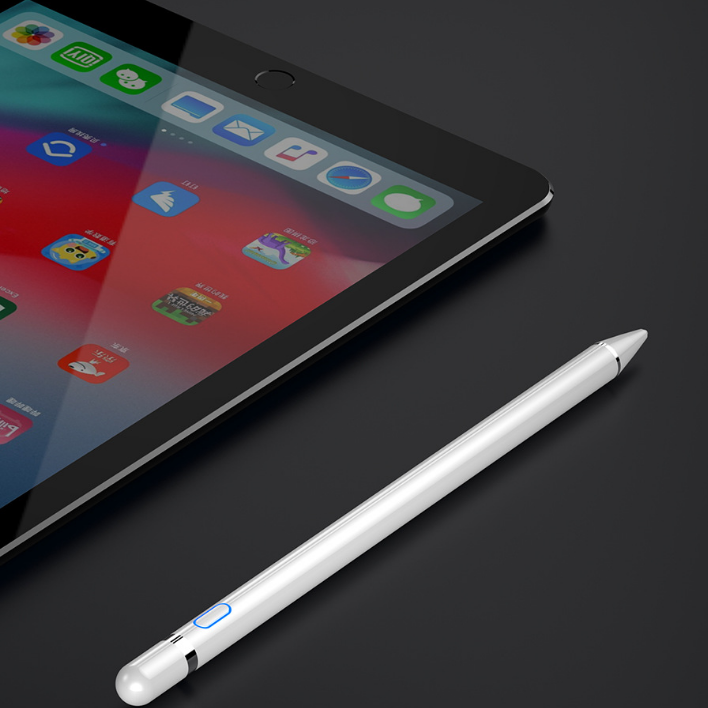 Active Stylus Pen for iPad and Android Tablets - Universal Rechargeable Digital Pencil for Touch Screens