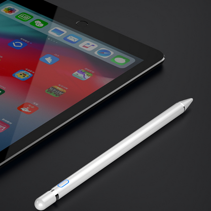 Active Stylus Pen for iPad and Android Tablets - Universal Rechargeable Digital Pencil for Touch Screens