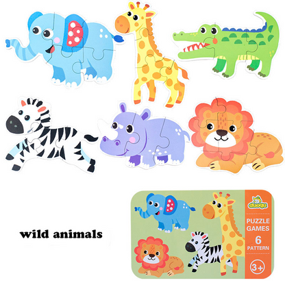 Kids Creative Tin Box Puzzle
