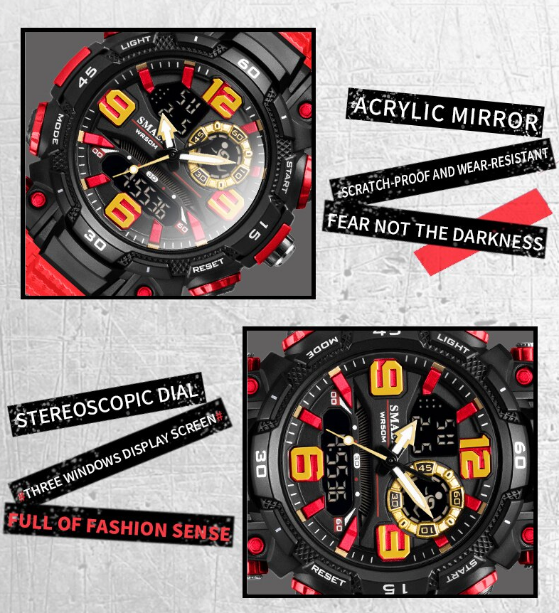 Military Watch Fashion Sport Outdoor G Wristwatch Unisex Digital Stopwatch