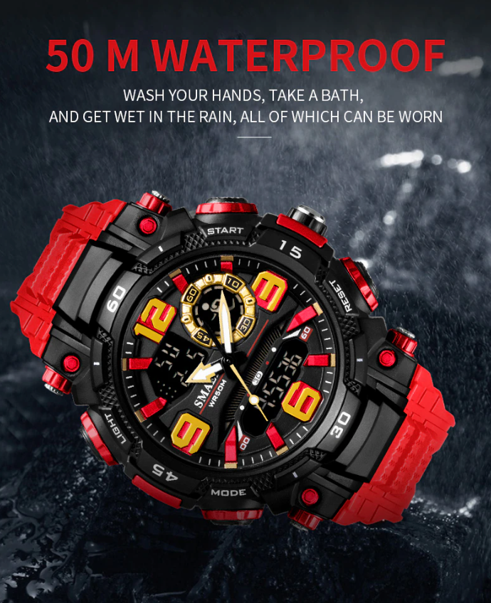 Military Watch Fashion Sport Outdoor G Wristwatch Unisex Digital Stopwatch