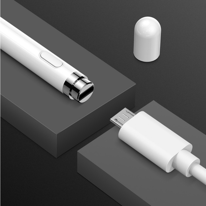 Active Stylus Pen for iPad and Android Tablets - Universal Rechargeable Digital Pencil for Touch Screens