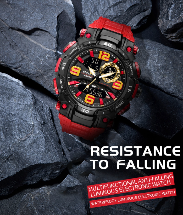 Military Watch Fashion Sport Outdoor G Wristwatch Unisex Digital Stopwatch