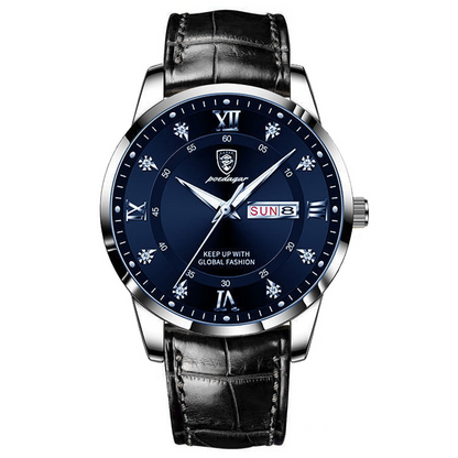 Luxury Leather Unisex Sports Watch