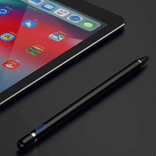Active Stylus Pen for iPad and Android Tablets - Universal Rechargeable Digital Pencil for Touch Screens