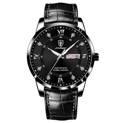 Luxury Leather Unisex Sports Watch