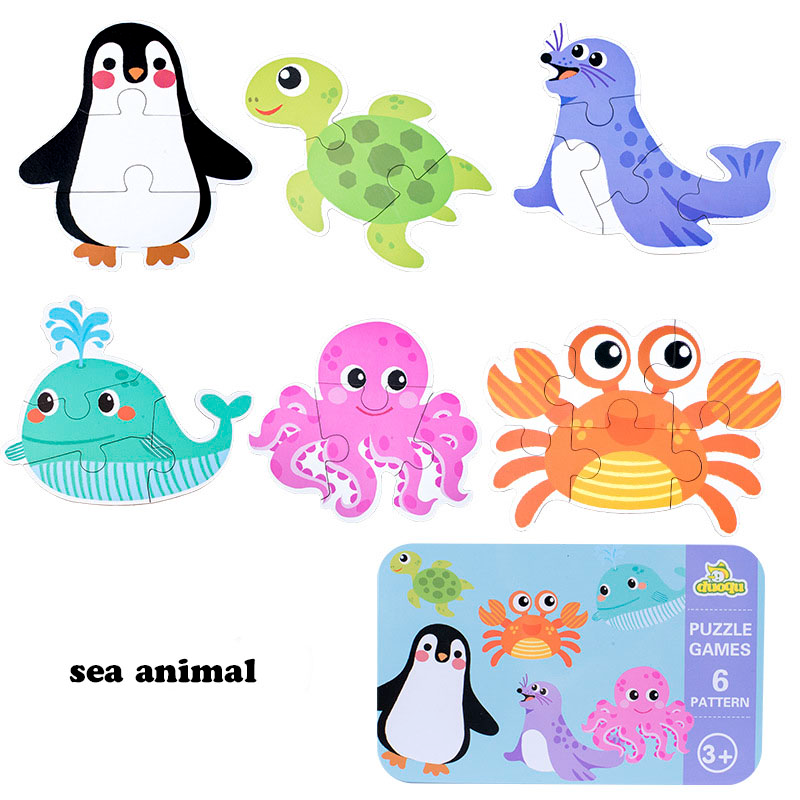 Kids Creative Tin Box Puzzle