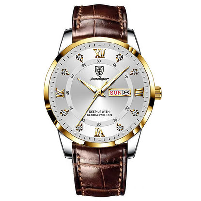 Luxury Leather Unisex Sports Watch