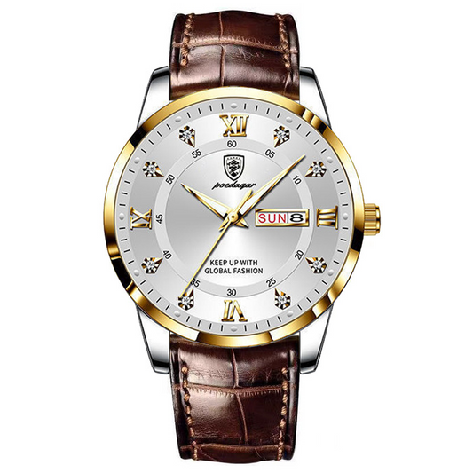 Luxury Leather Unisex Sports Watch