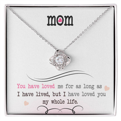 My Whole Life - Love Knot Necklace