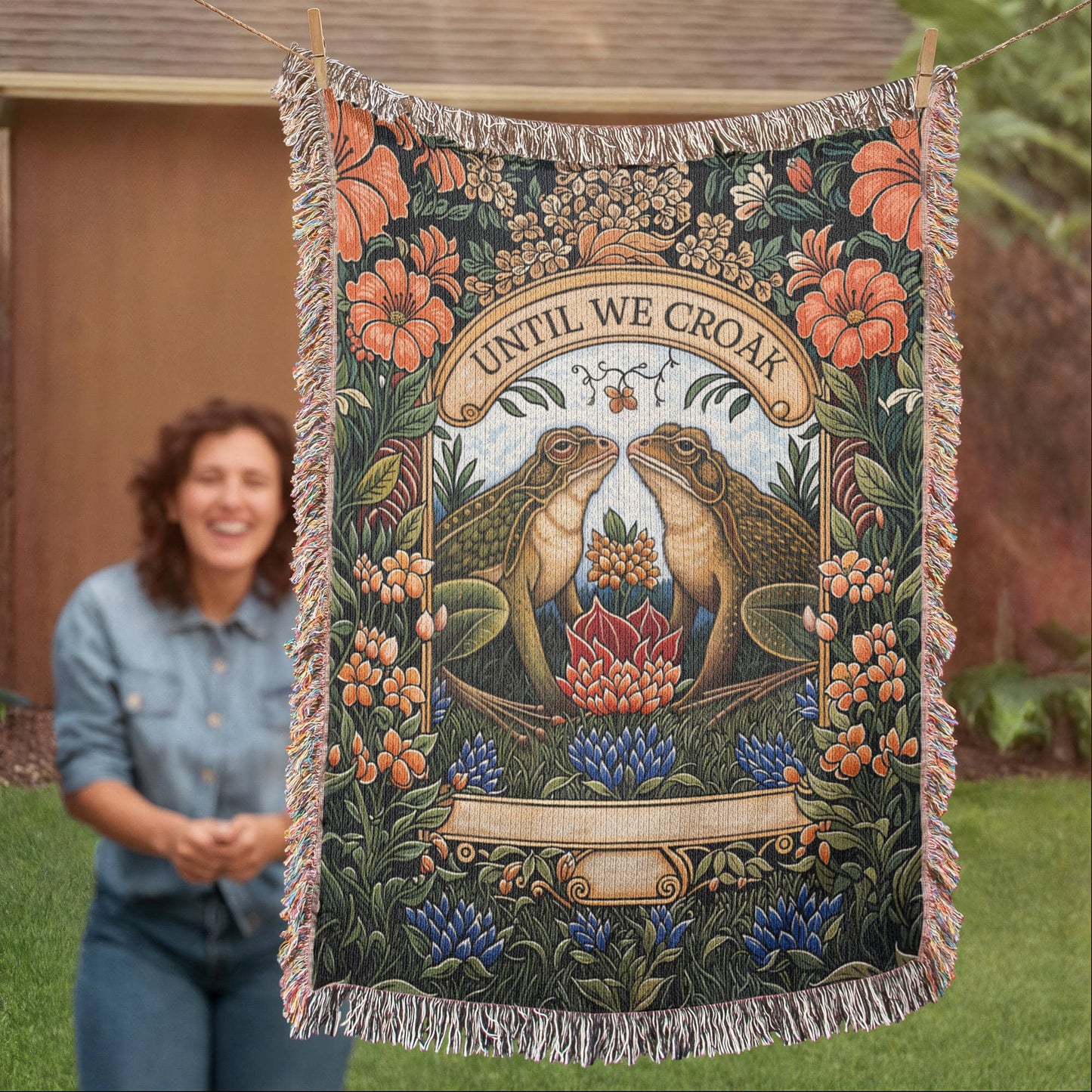 Til We Croak - Heirloom Blanket