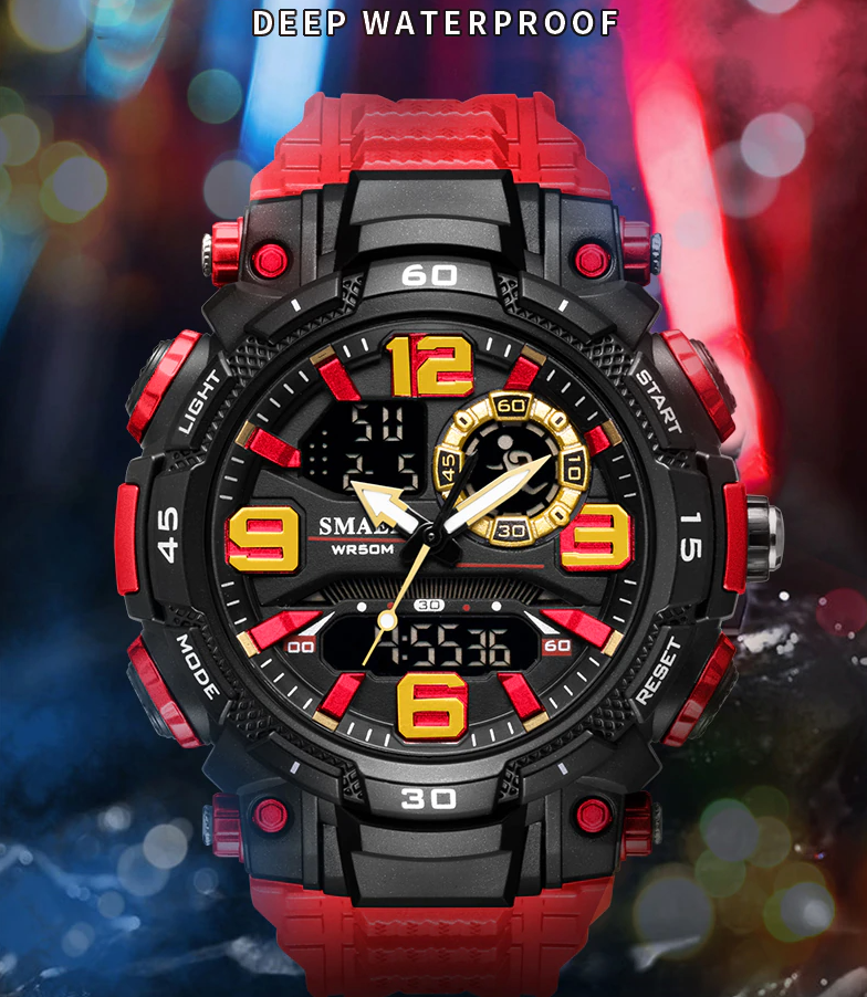 Military Watch Fashion Sport Outdoor G Wristwatch Unisex Digital Stopwatch