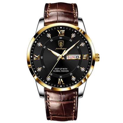 Luxury Leather Unisex Sports Watch