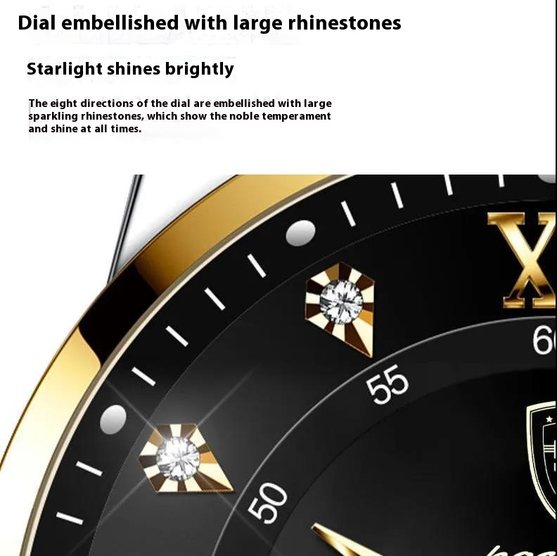 Luxury Leather Unisex Sports Watch