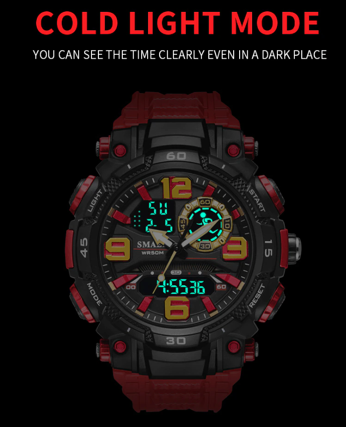 Military Watch Fashion Sport Outdoor G Wristwatch Unisex Digital Stopwatch
